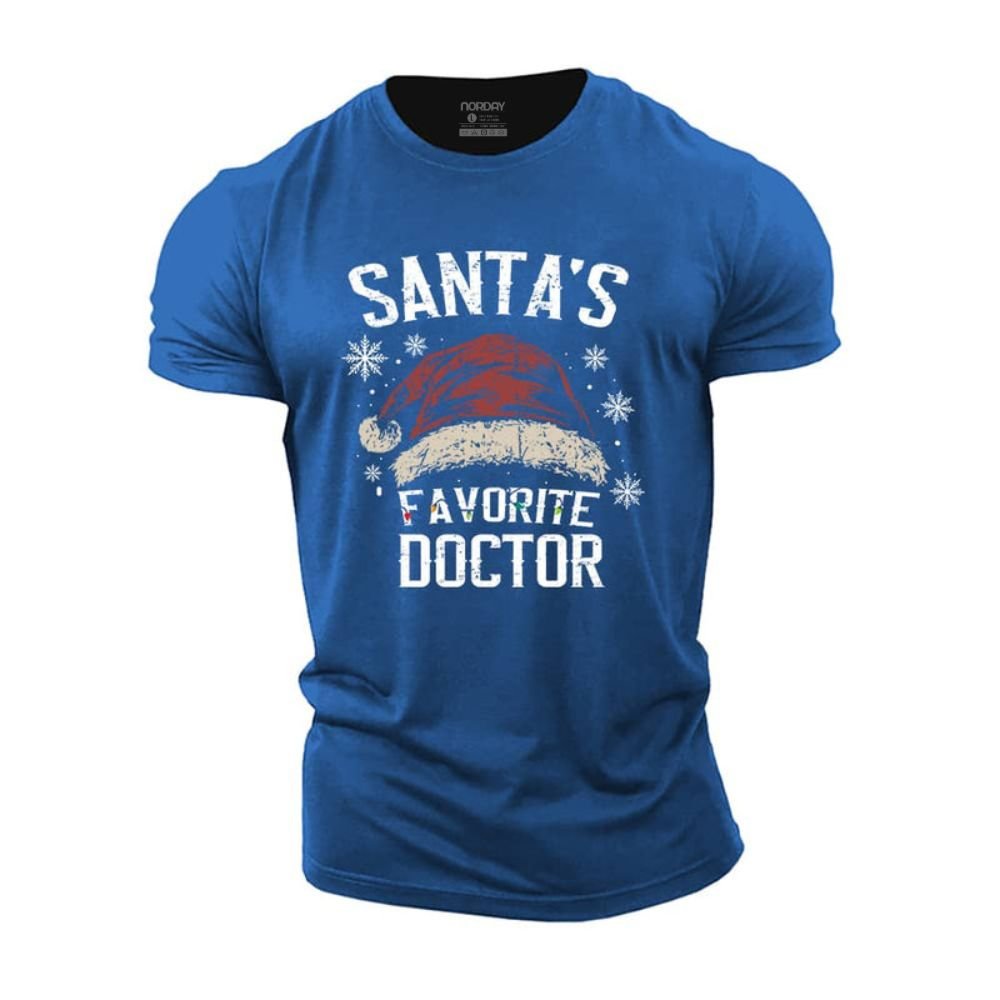 Santa's Favorite Doctor T-Shirt - Norday SE