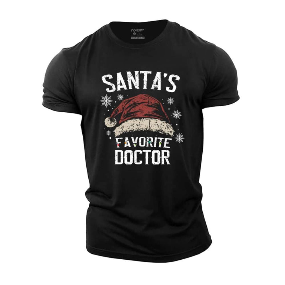 Santa's Favorite Doctor T-Shirt - Norday SE