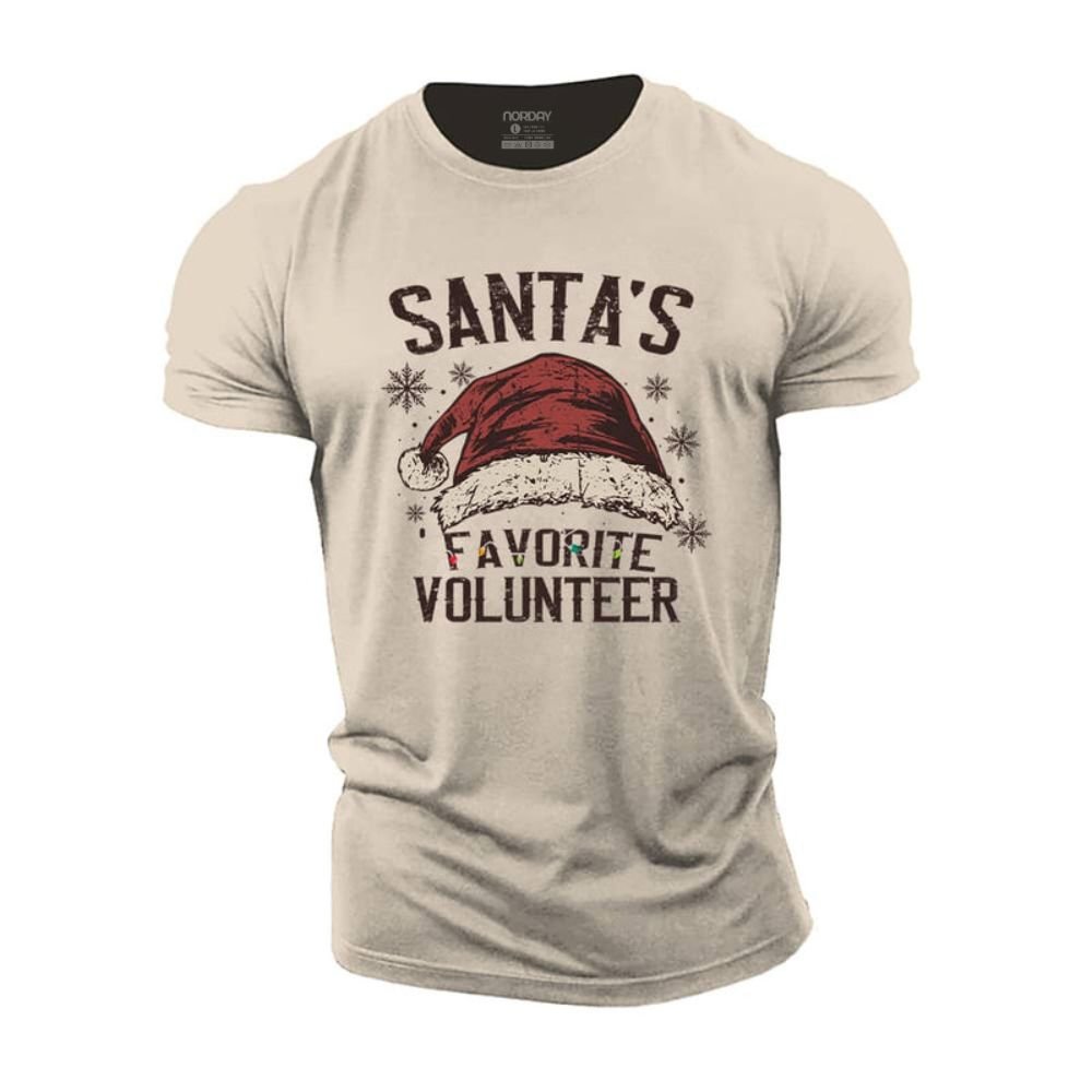 Santa's Favorite Volunteer T-Shirt - Norday SE