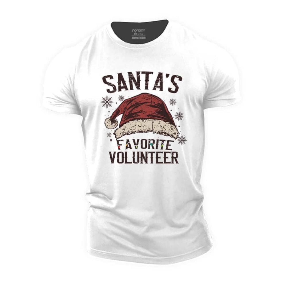 Santa's Favorite Volunteer T-Shirt - Norday SE