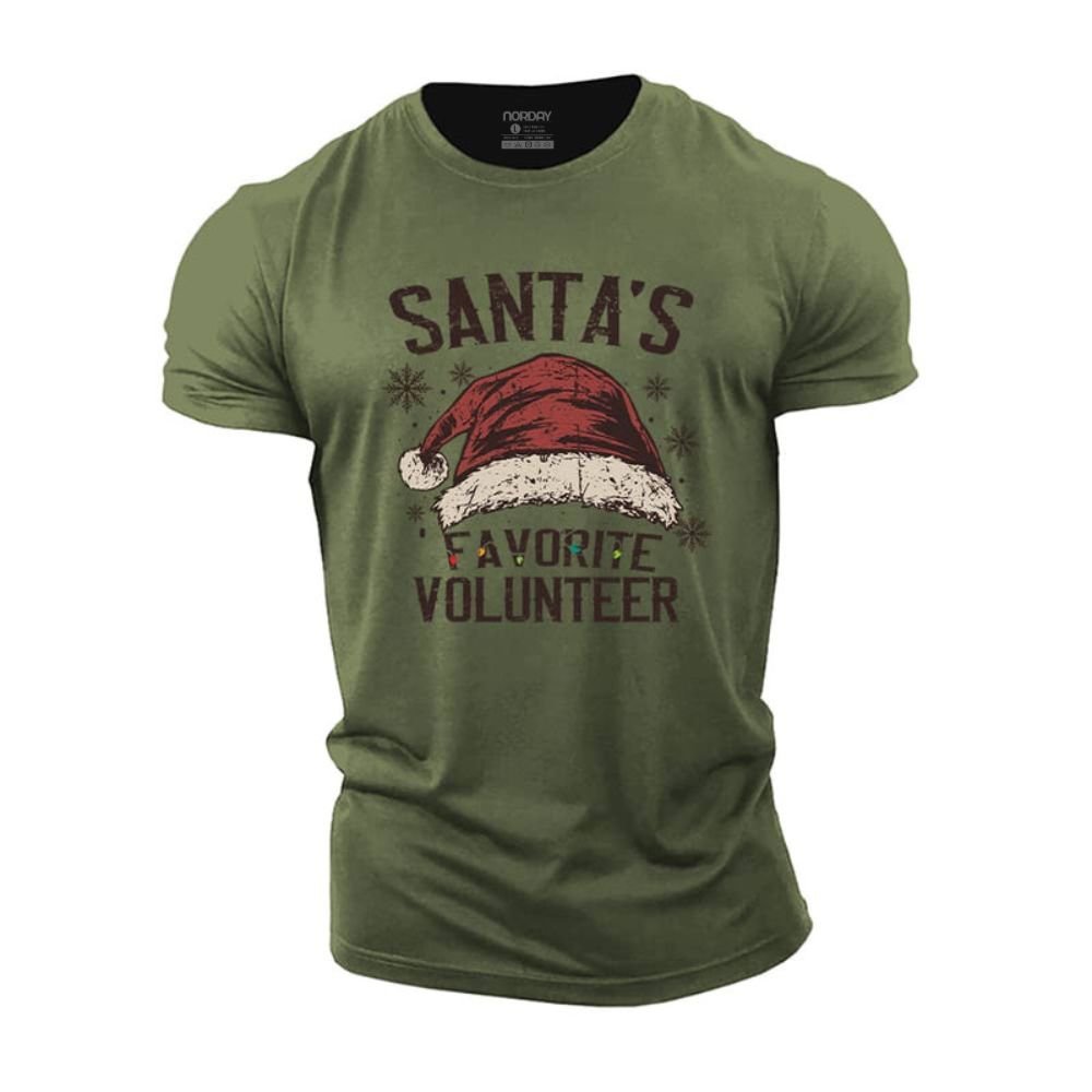 Santa's Favorite Volunteer T-Shirt - Norday SE
