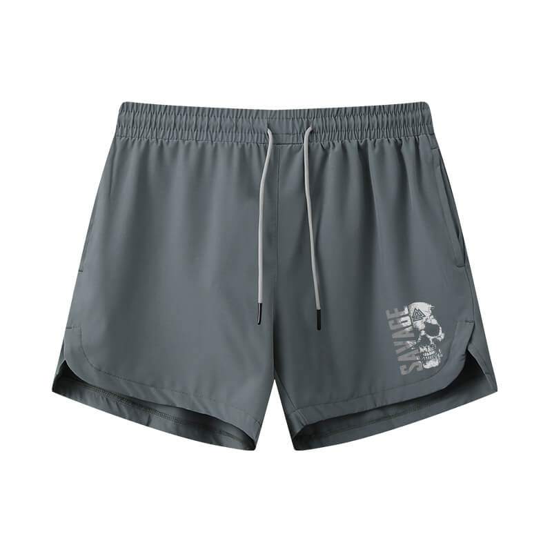 Savage Skull Athletic Quick - Dry Shorts - Norday SE