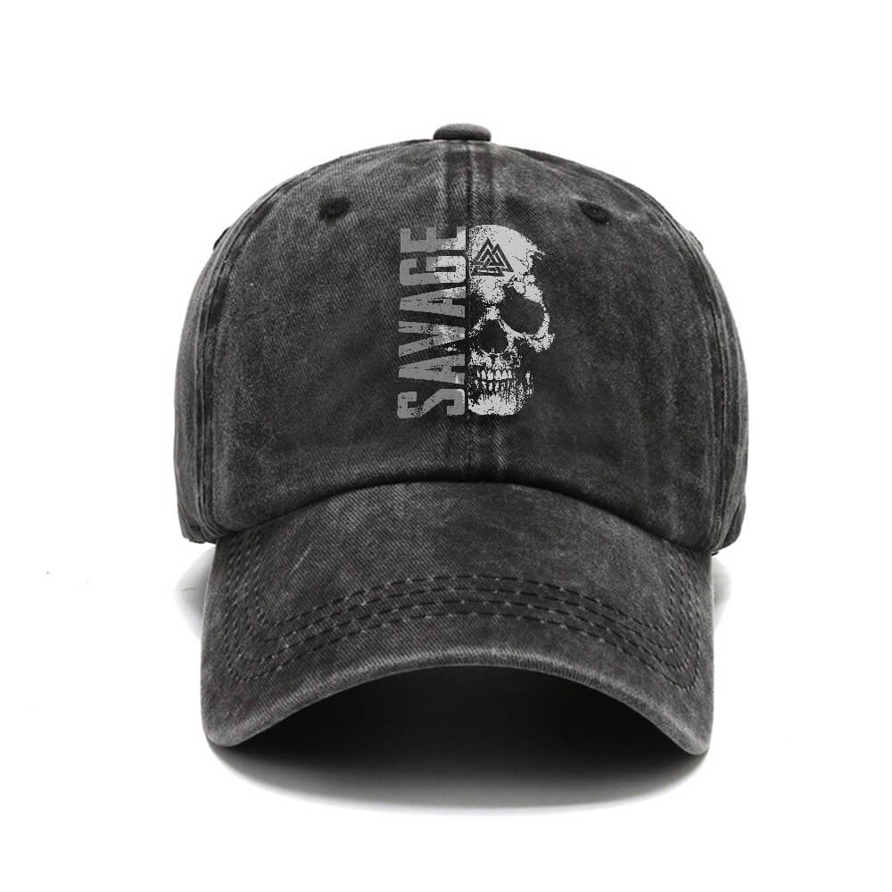 Savage Skull Vintage Keps - Norday SE
