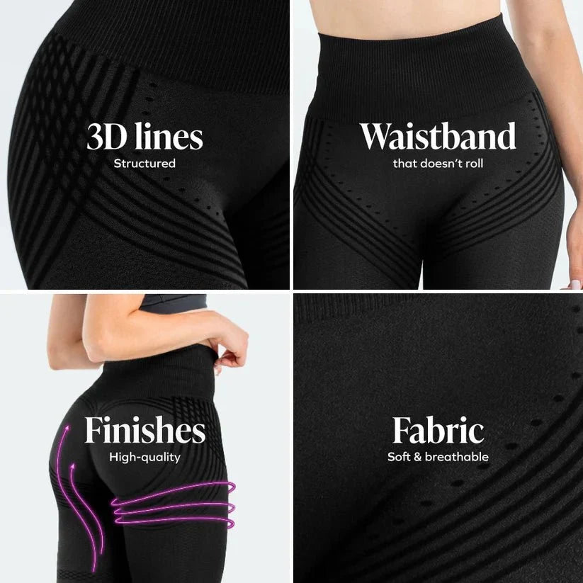 Seamless Anti Cellulite Leggings - Gymfit