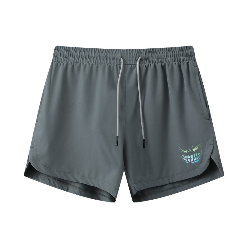 Skinende onde smilie Kvikktørkende idrettsshorts - Norday SE