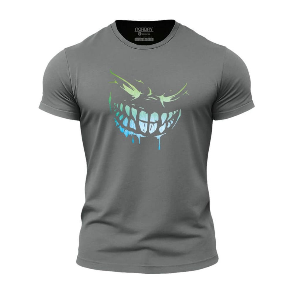 Shining Evil Smiley Athletic Quick - Dry T-Shirt - Norday SE