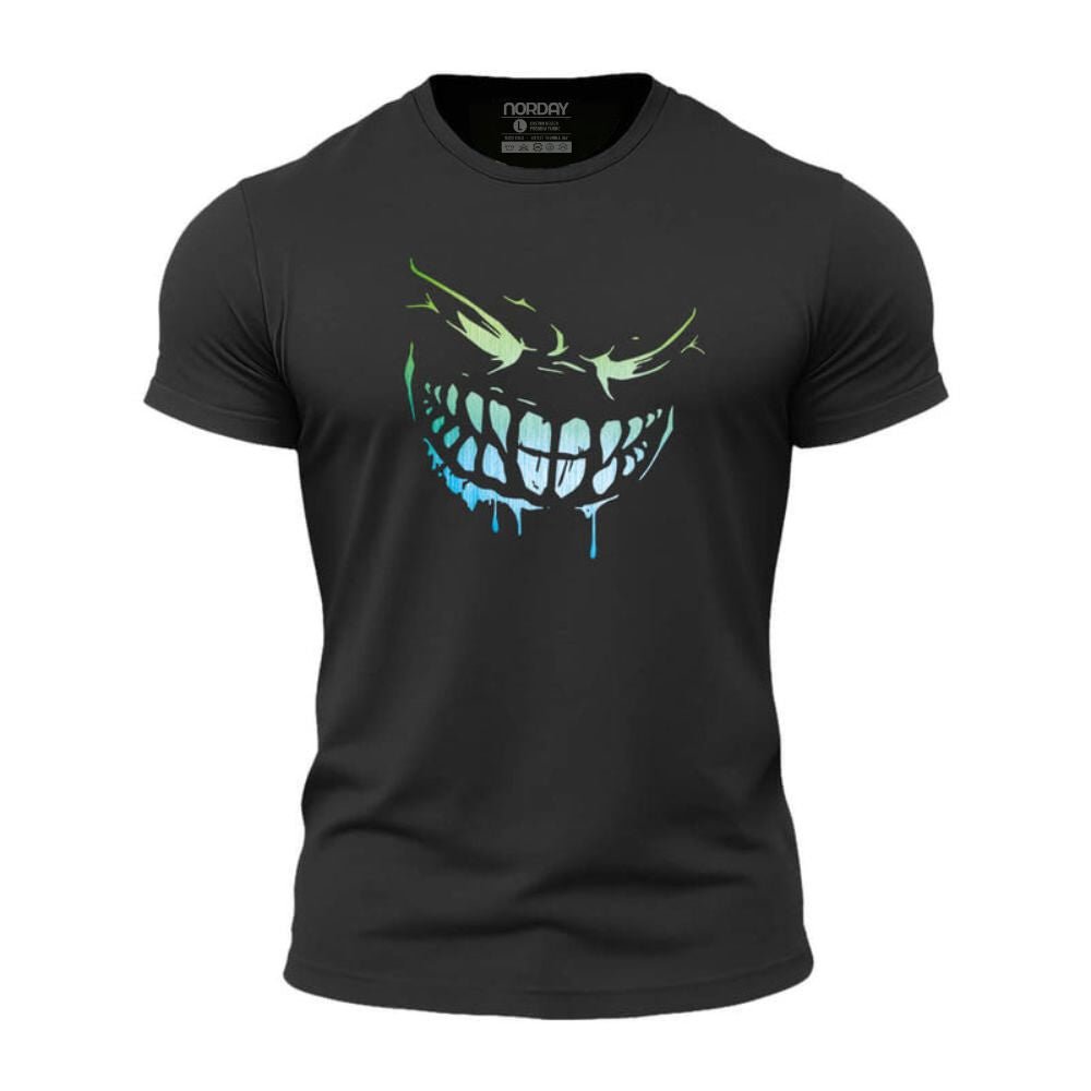 Shining Evil Smiley Athletic Quick - Dry T-Shirt - Norday SE