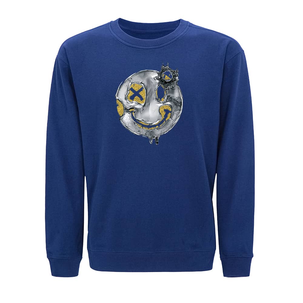Silver Smiley Sweatshirt - Norday SE