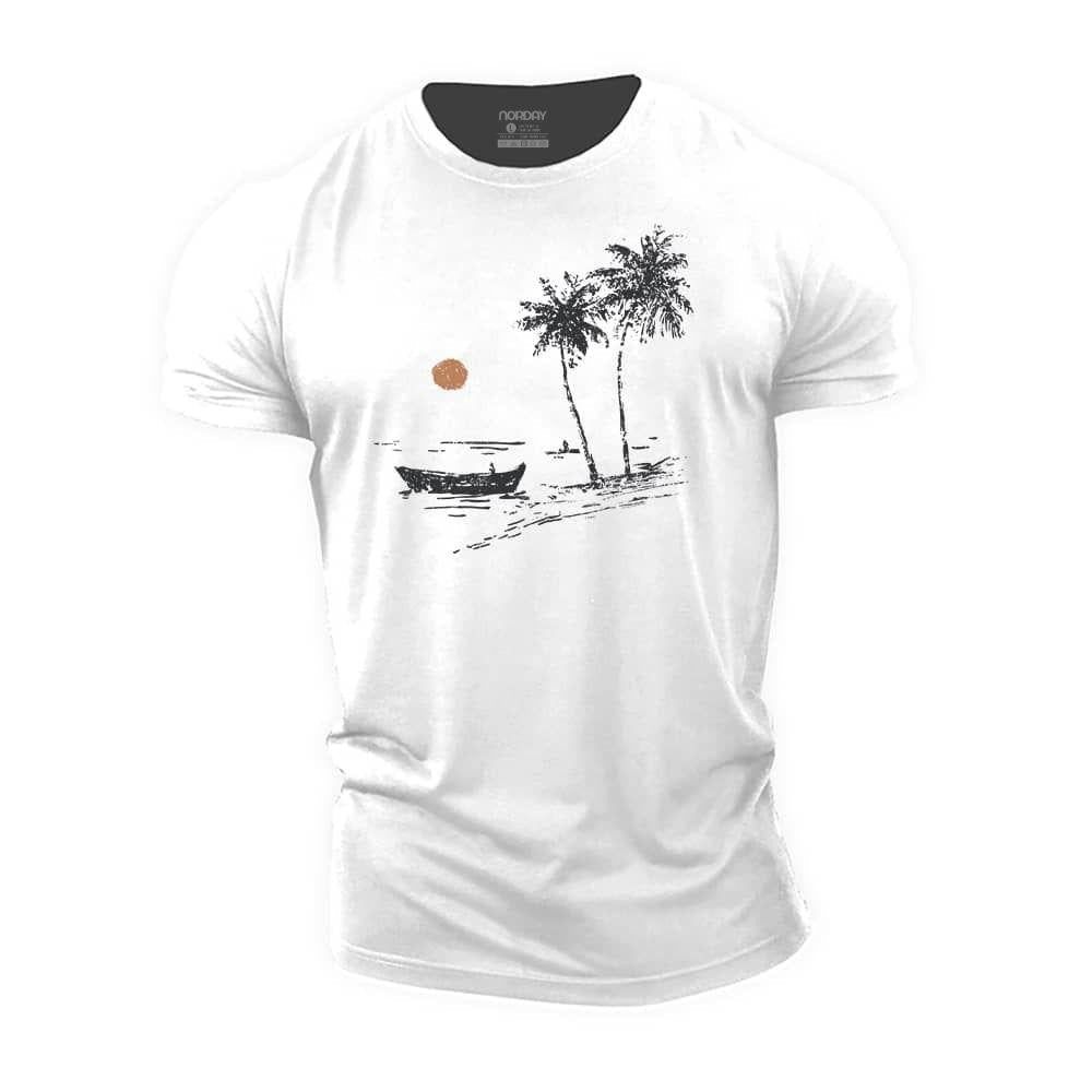 Simple Beach View T-Shirt - Norday SE