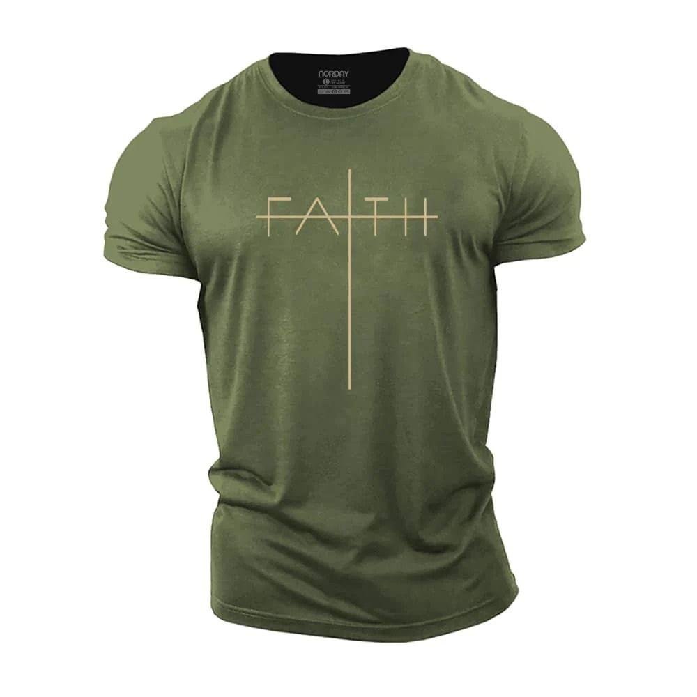 Simple Faith Cross T-Shirt - Norday SE