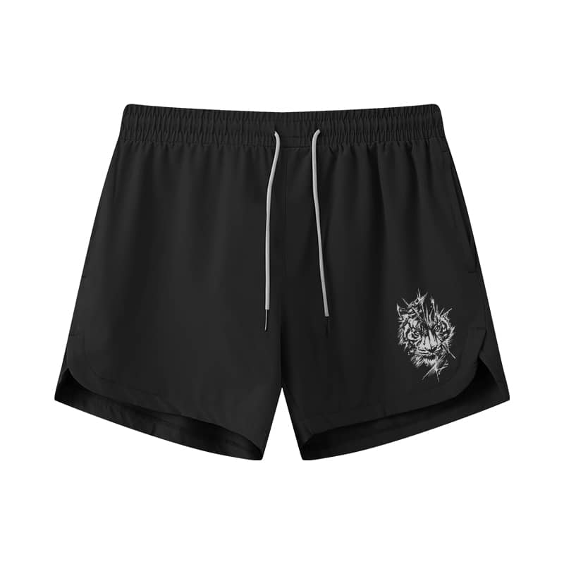 Sketch Tiger Athletic Quick - Dry Shorts - Norday SE