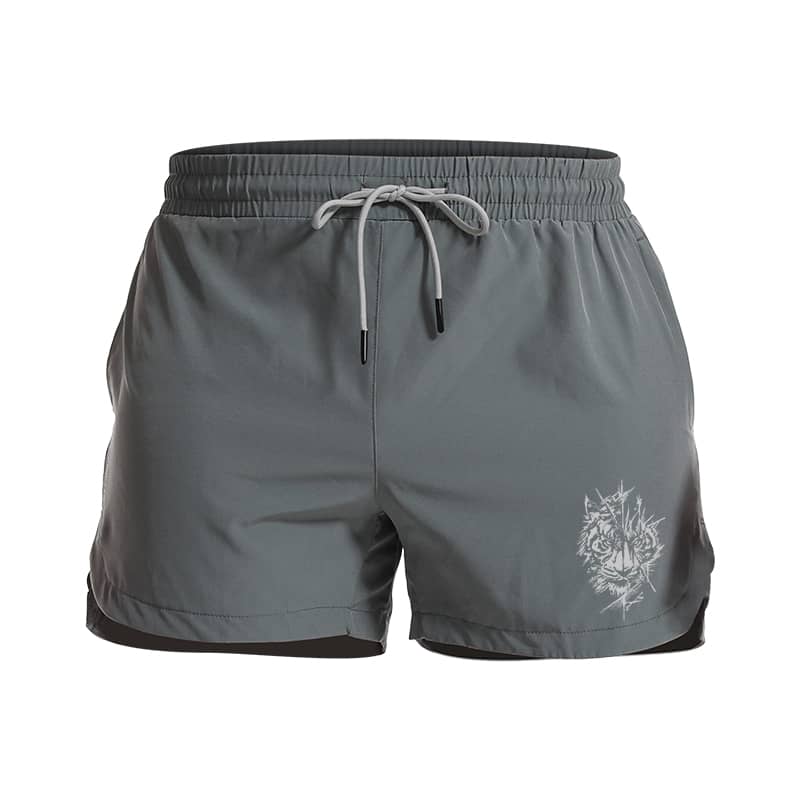 Sketch Tiger Athletic Quick - Dry Shorts - Norday SE