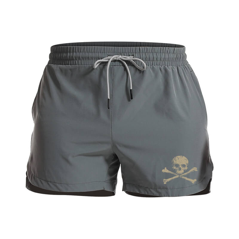 Skull Bones Athletic Quick - Dry Shorts - Norday SE