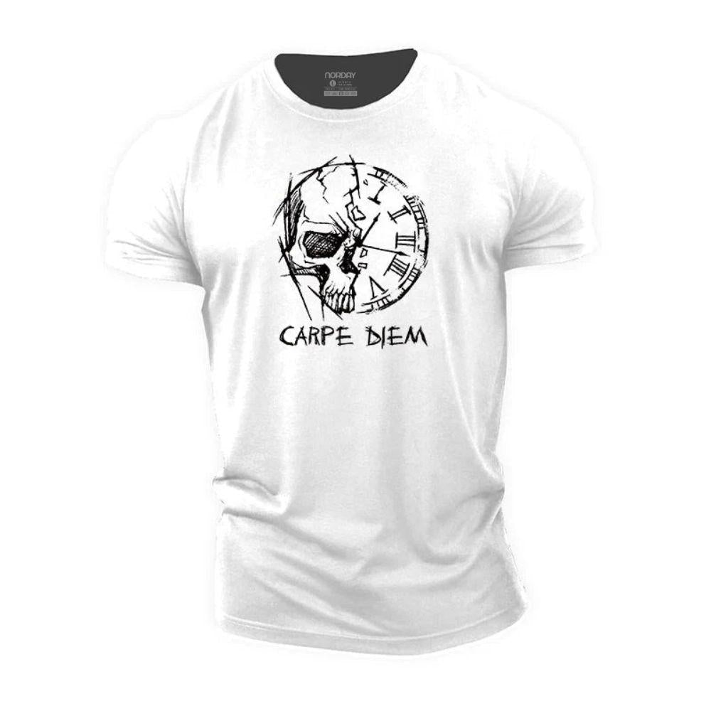 Skull Carpe Diem T-skjorte - Norday SE