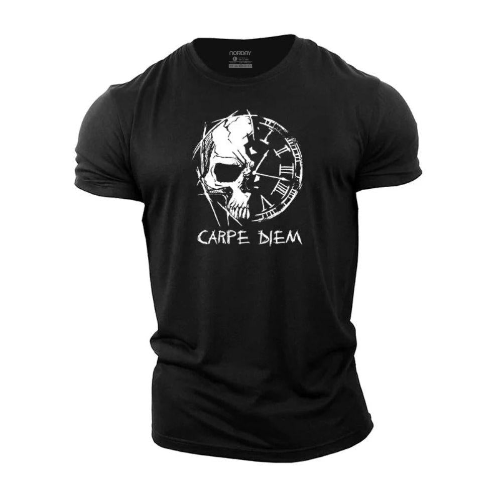 Skull Carpe Diem T-skjorte - Norday SE