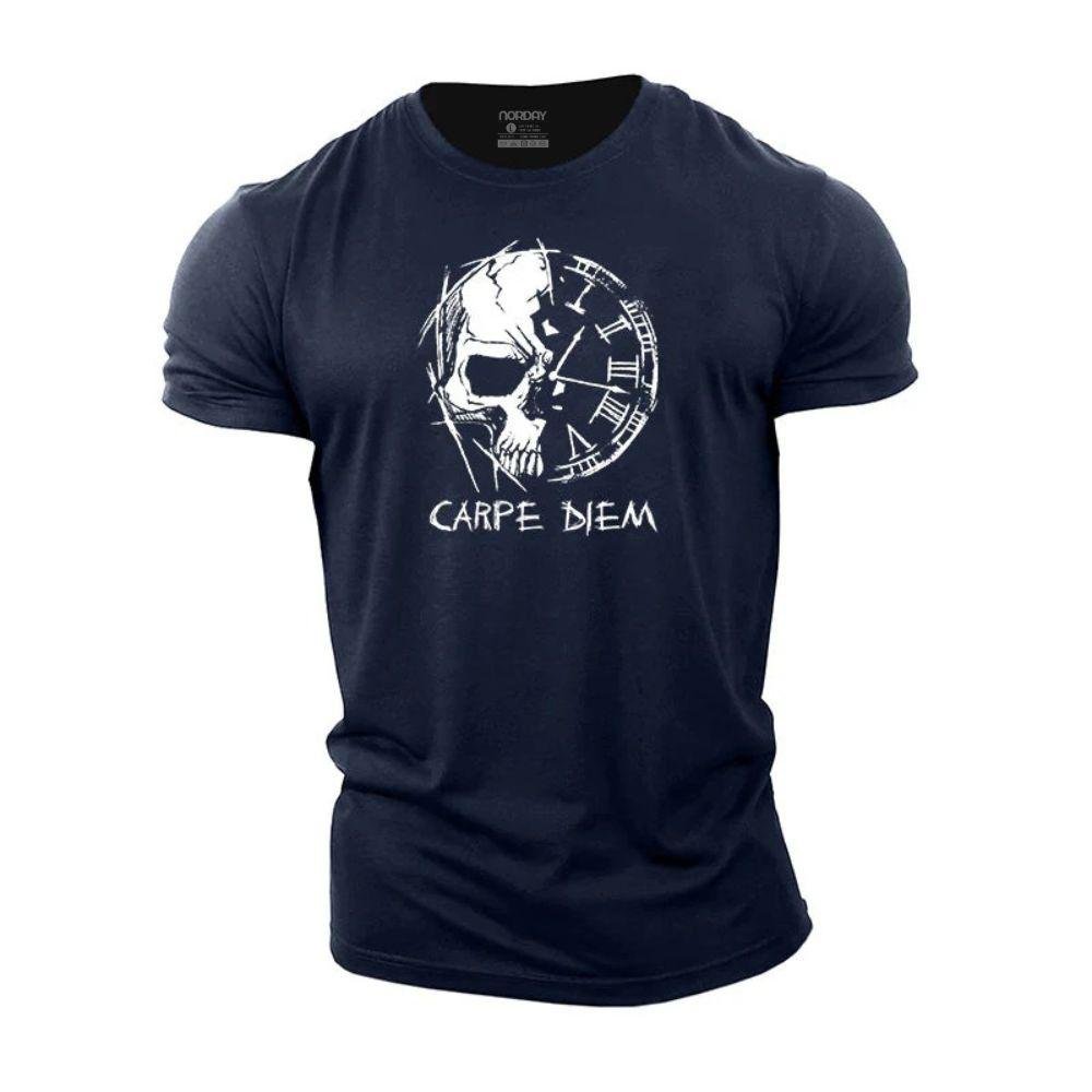 Skull Carpe Diem T-skjorte - Norday SE