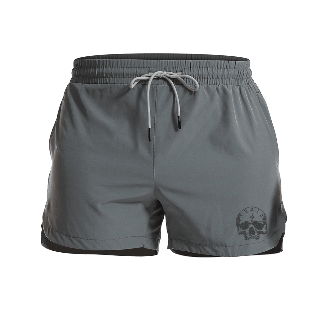 Skull Clock Athletic Quick - Dry Shorts - Norday SE