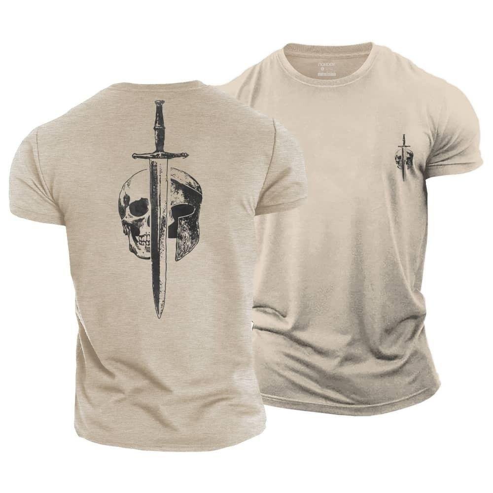 Skull Meets Warrior T-Shirt - Norday SE