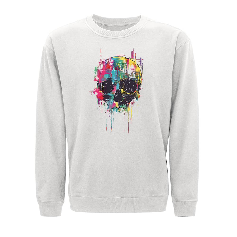 Skull Oil Painting Sweatshirt - Norday SE