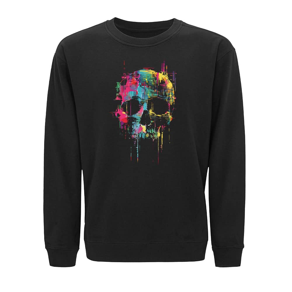 Skull Oil Painting Sweatshirt - Norday SE