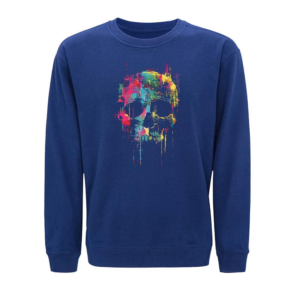 Skull Oil Painting Sweatshirt - Norday SE