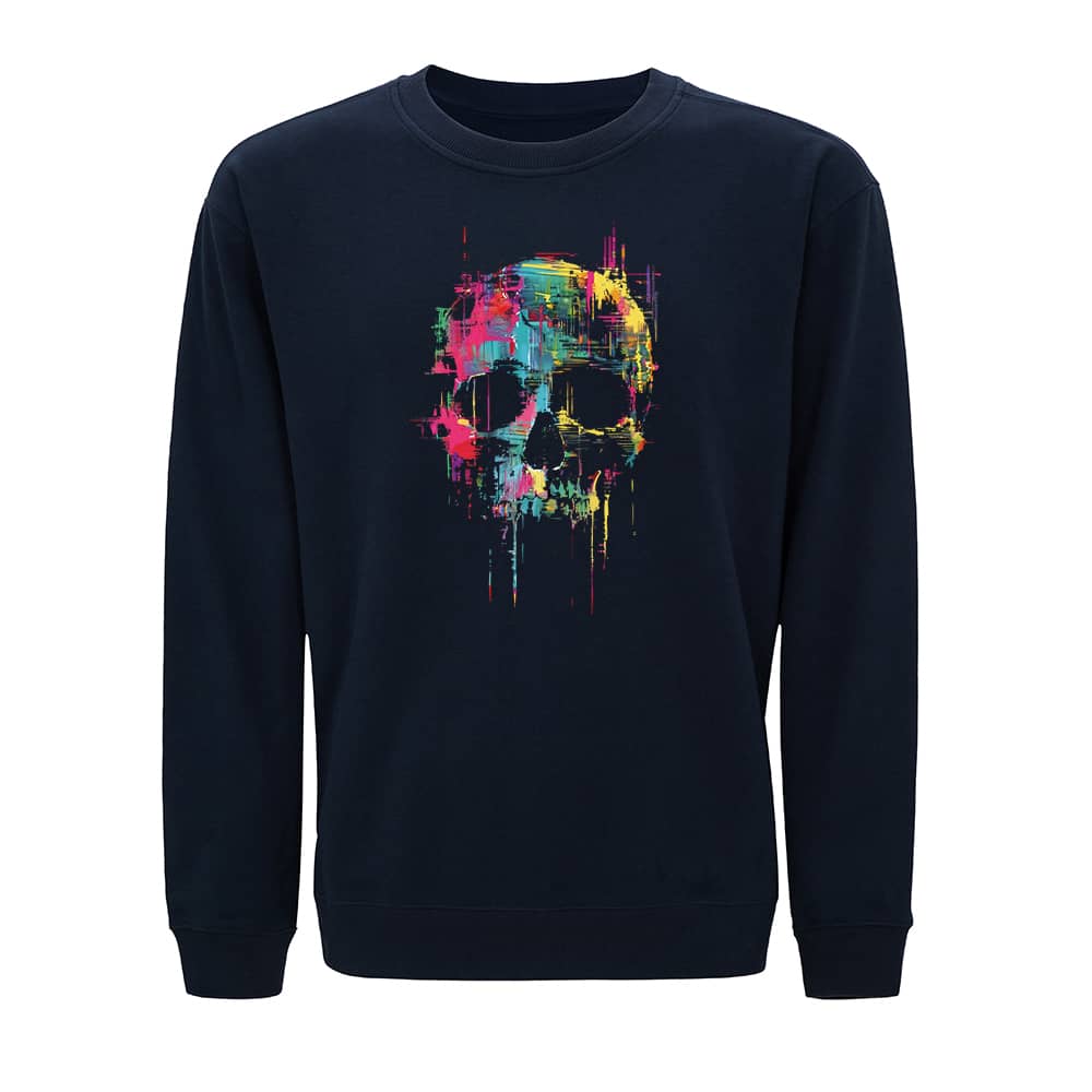 Skull Oil Painting Sweatshirt - Norday SE