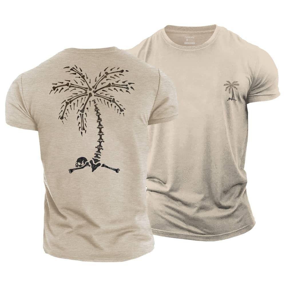 Skull Palm Tree T-Shirt - Norday SE