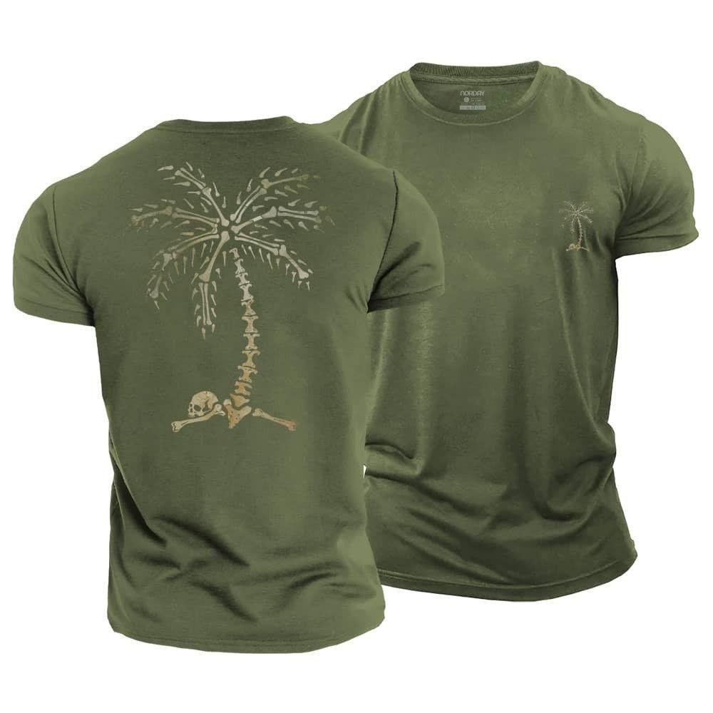 Skull Palm Tree T-Shirt - Norday SE