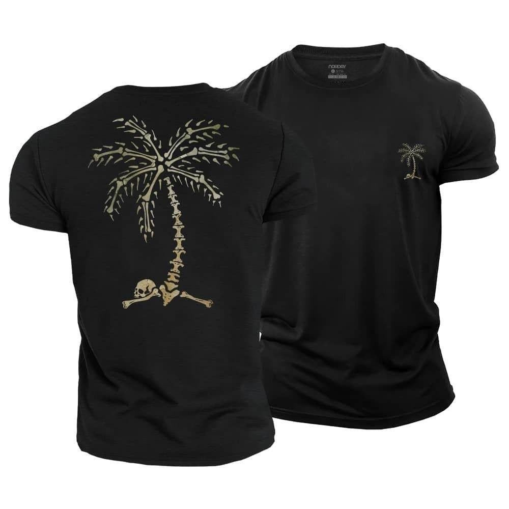 Skull Palm Tree T-Shirt - Norday SE