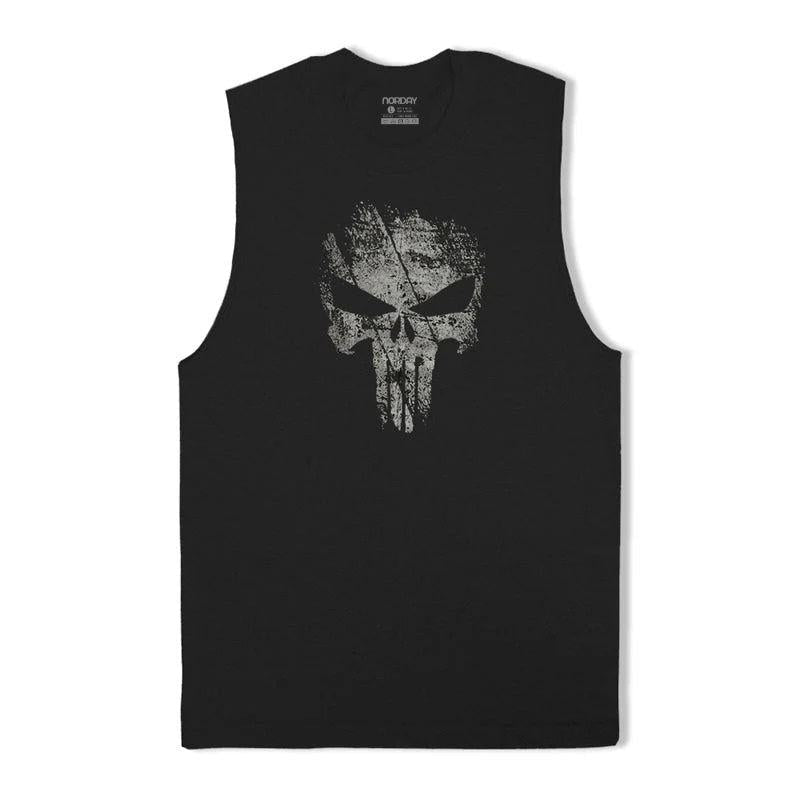 Skull Print Tank Top - Norday SE