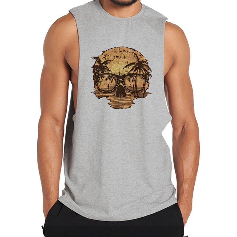 Skalle Solnedgang Tanktopp - Norday SE