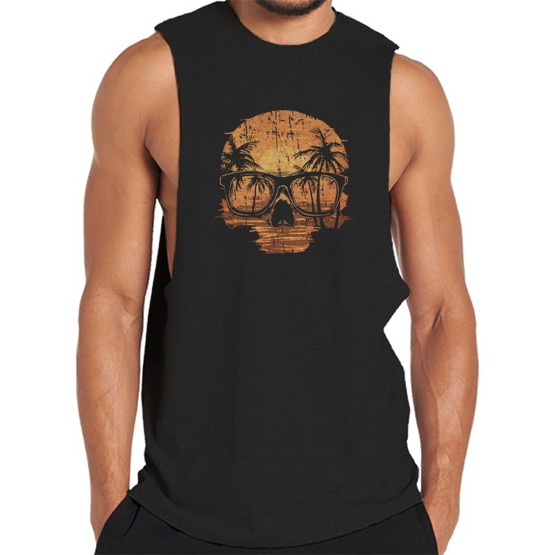 Skalle Solnedgang Tanktopp - Norday SE