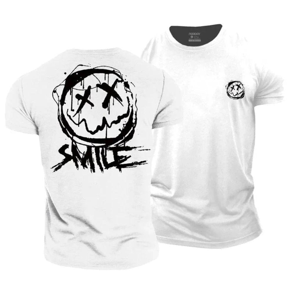 Smiley grafisk T-skjorte - Norday SE