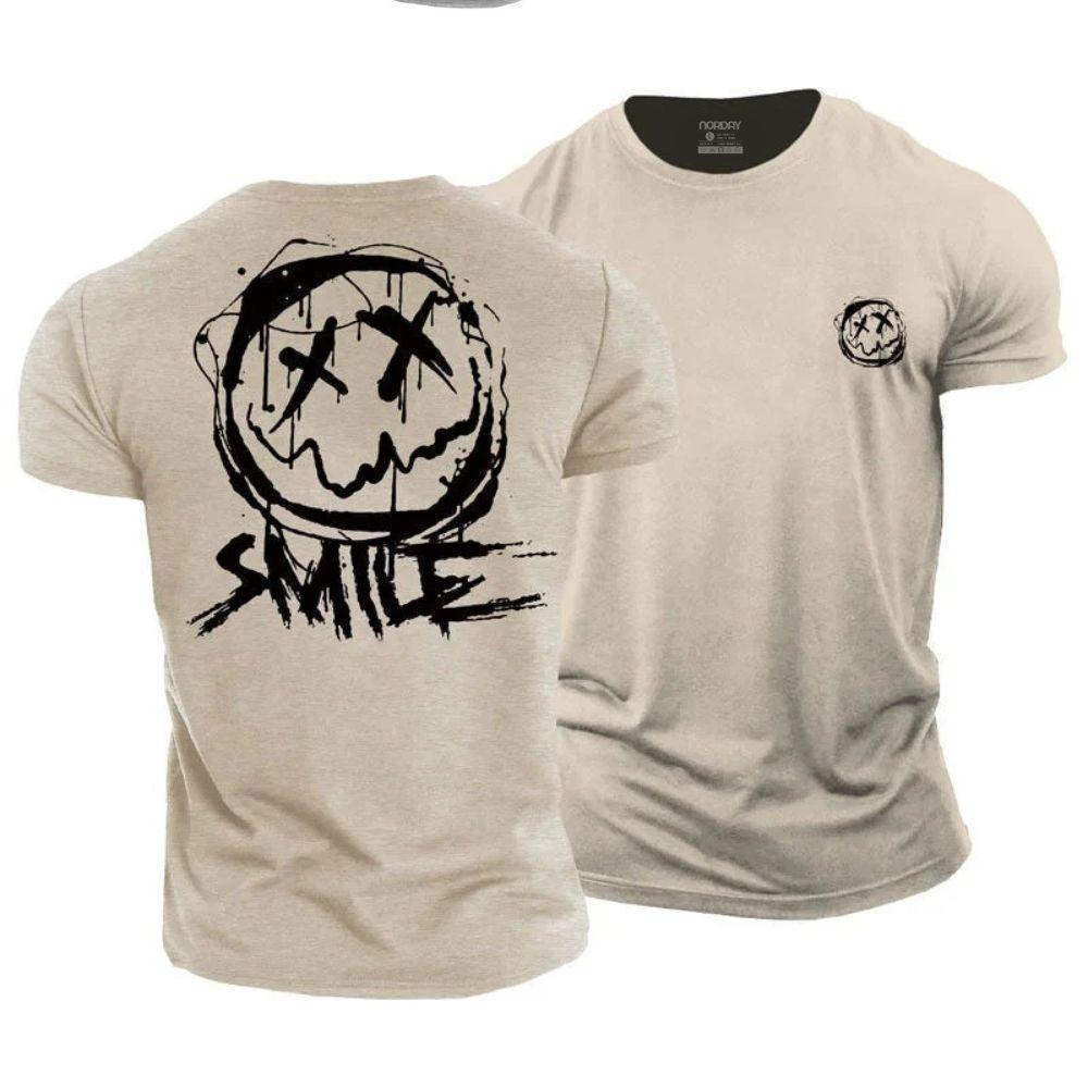 Smiley grafisk T-skjorte - Norday SE