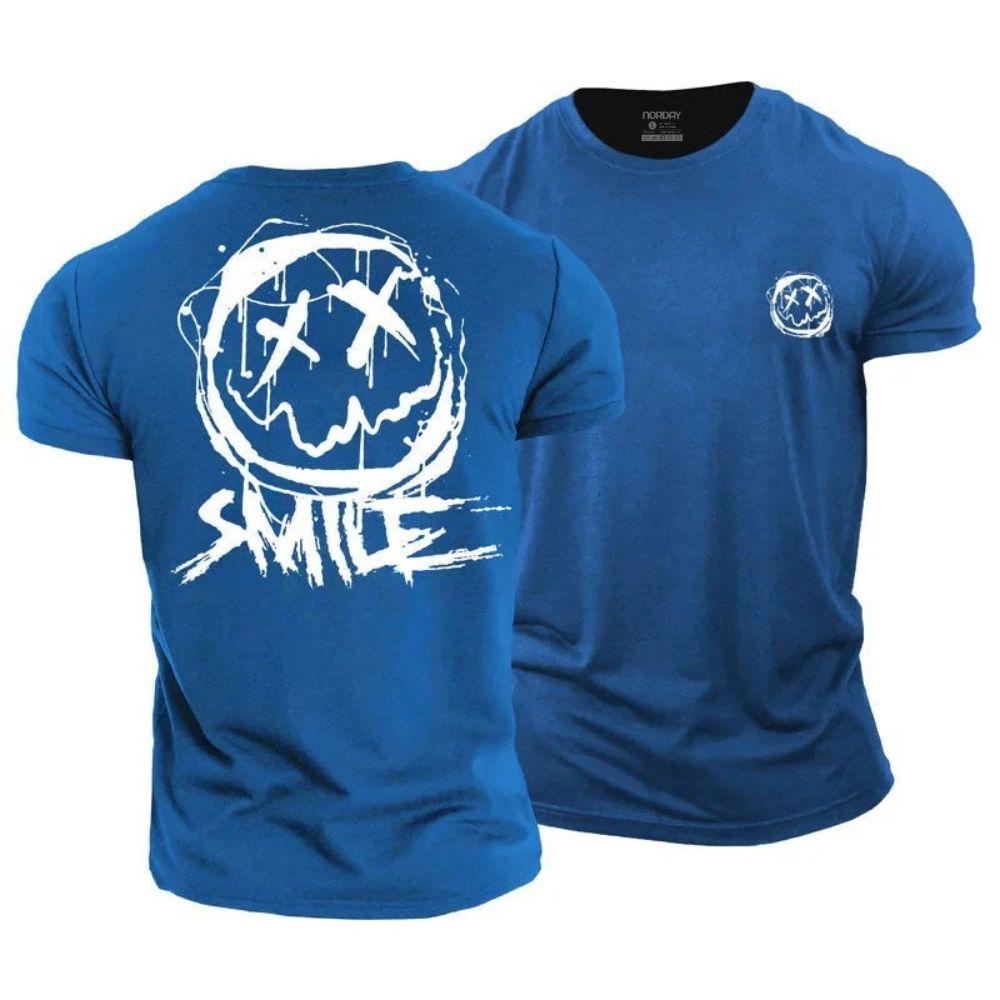 Smiley Grafisk T-skjorte - Norday SE