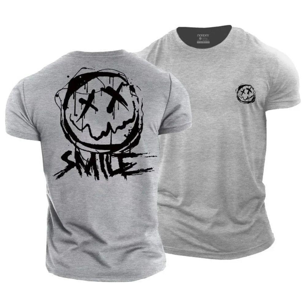 Smiley Grafisk T-skjorte - Norday SE