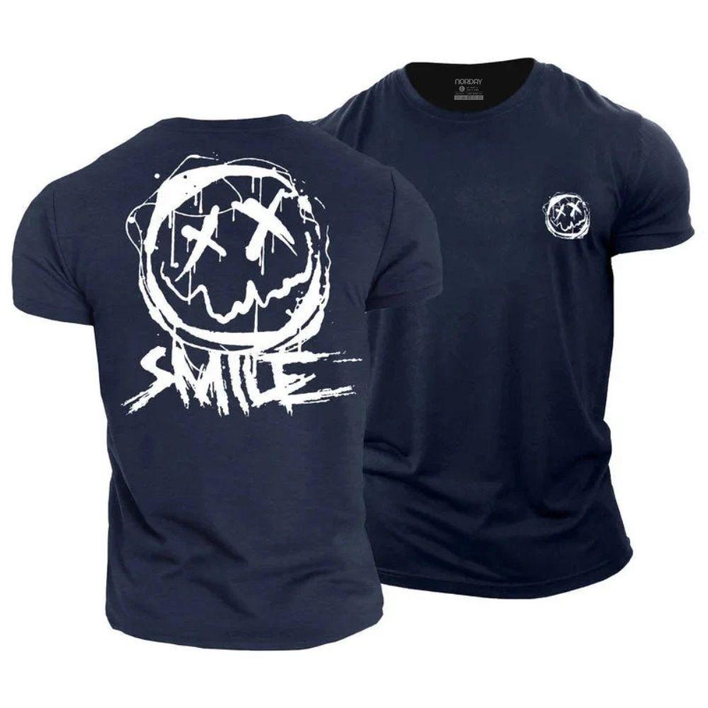 Smiley grafisk T-skjorte - Norday SE