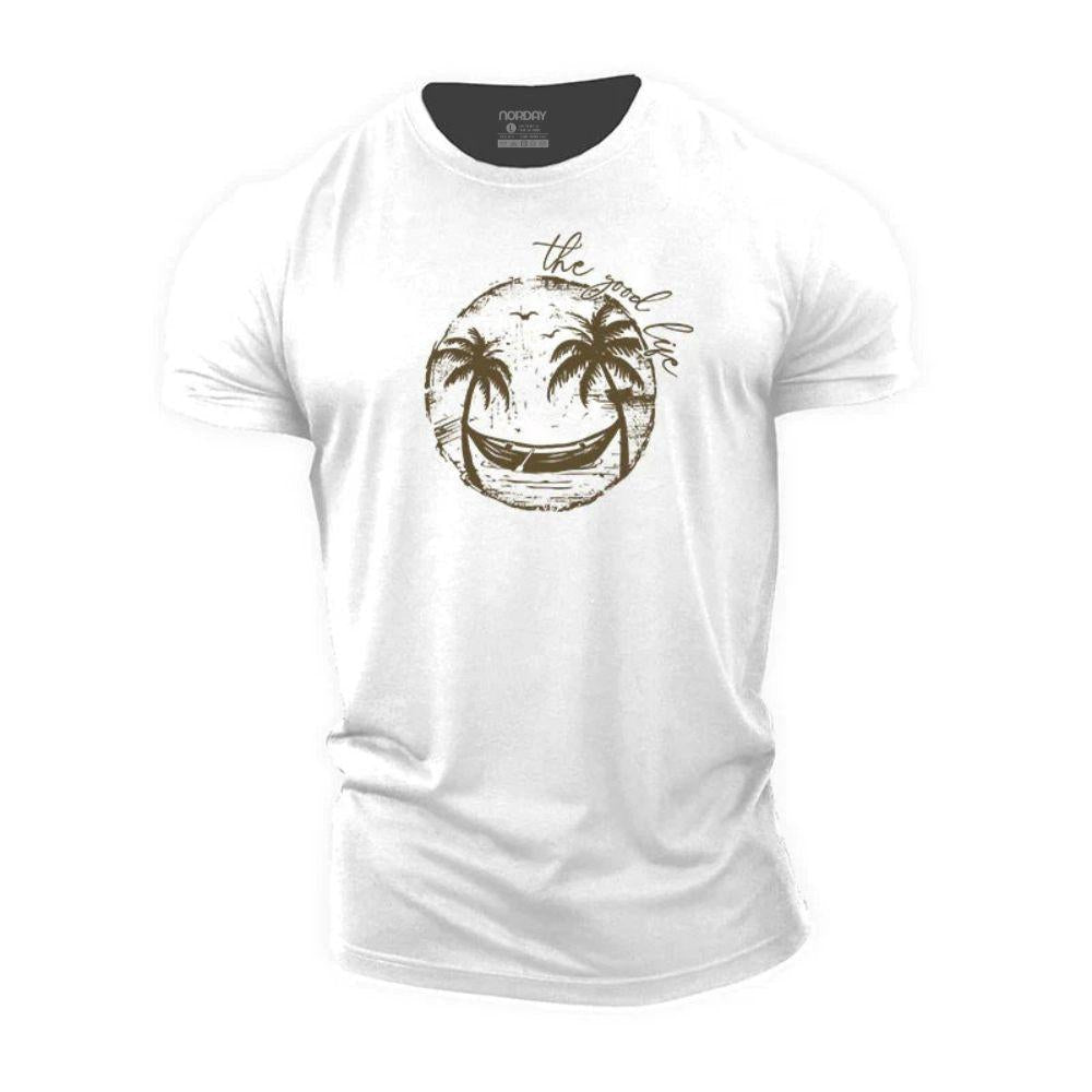 Smiley Palme Tre T-skjorte - Norday SE