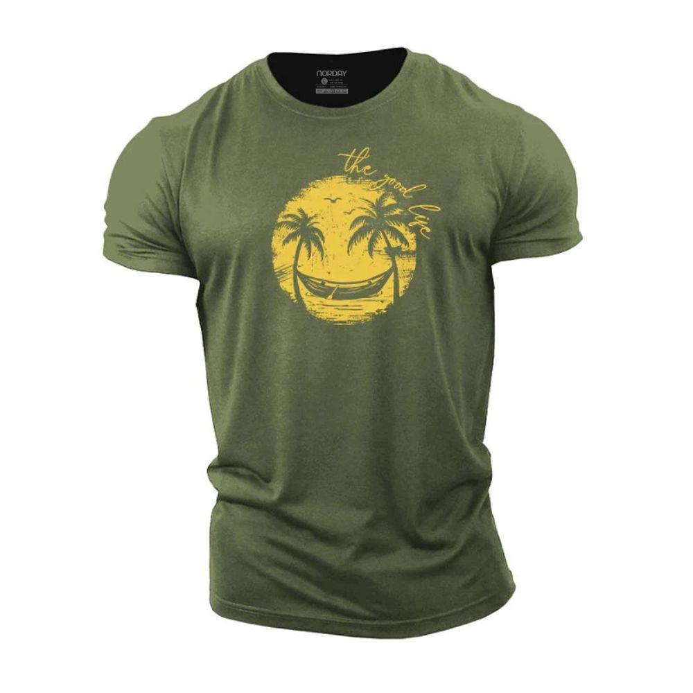 Smiley Palme Tre T-skjorte - Norday SE