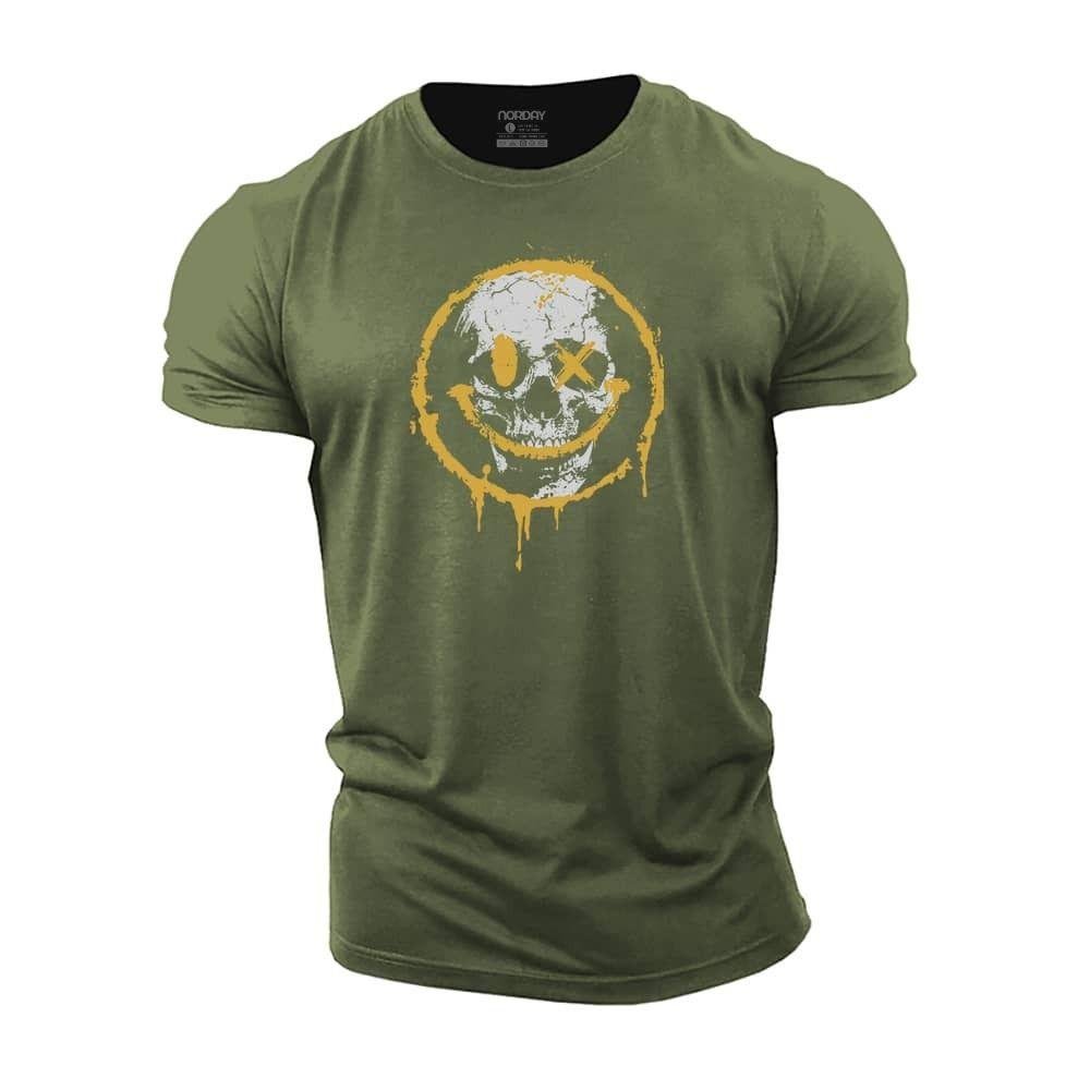 Smiley Skull T-skjorte - Norday SE