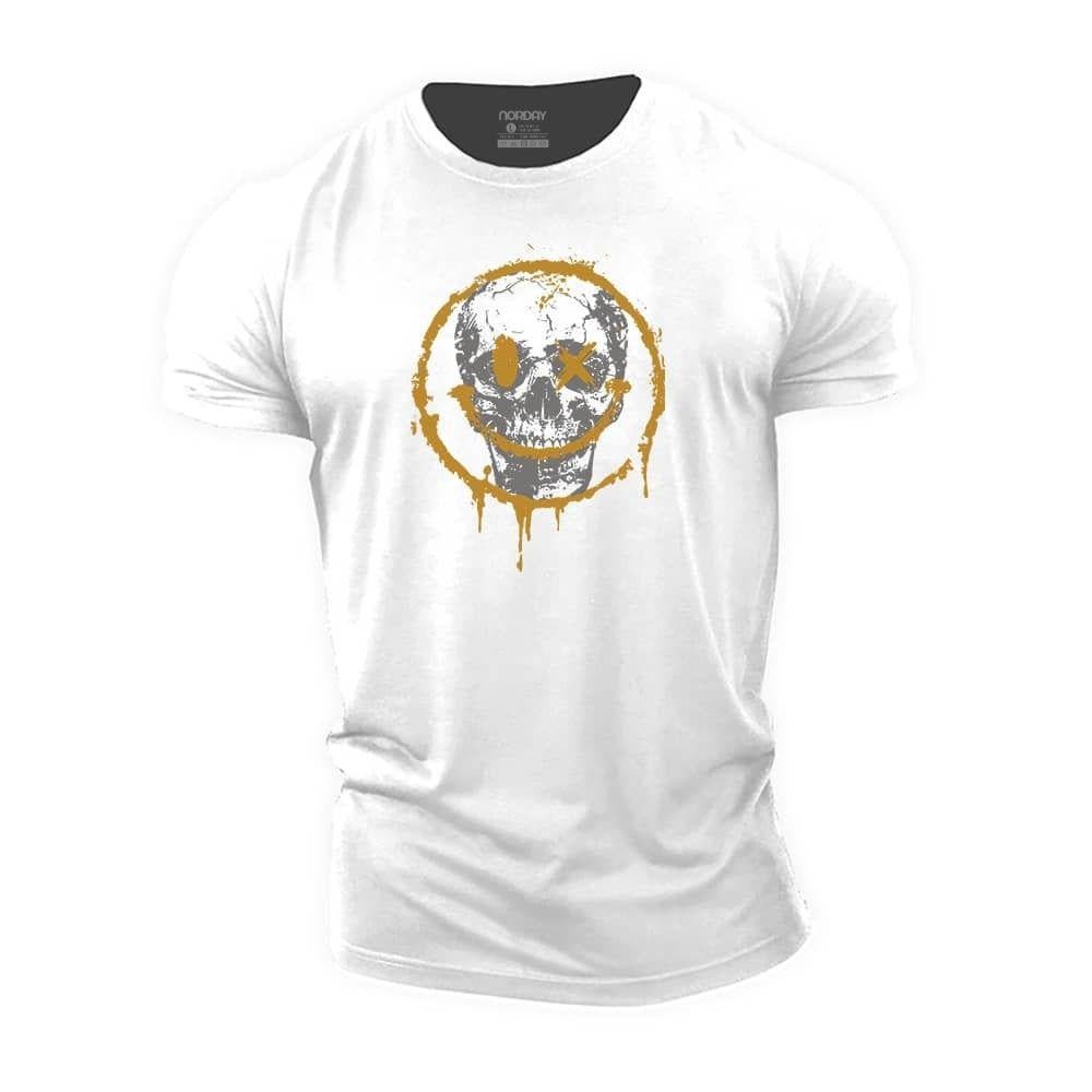 Smiley Skull T-skjorte - Norday SE