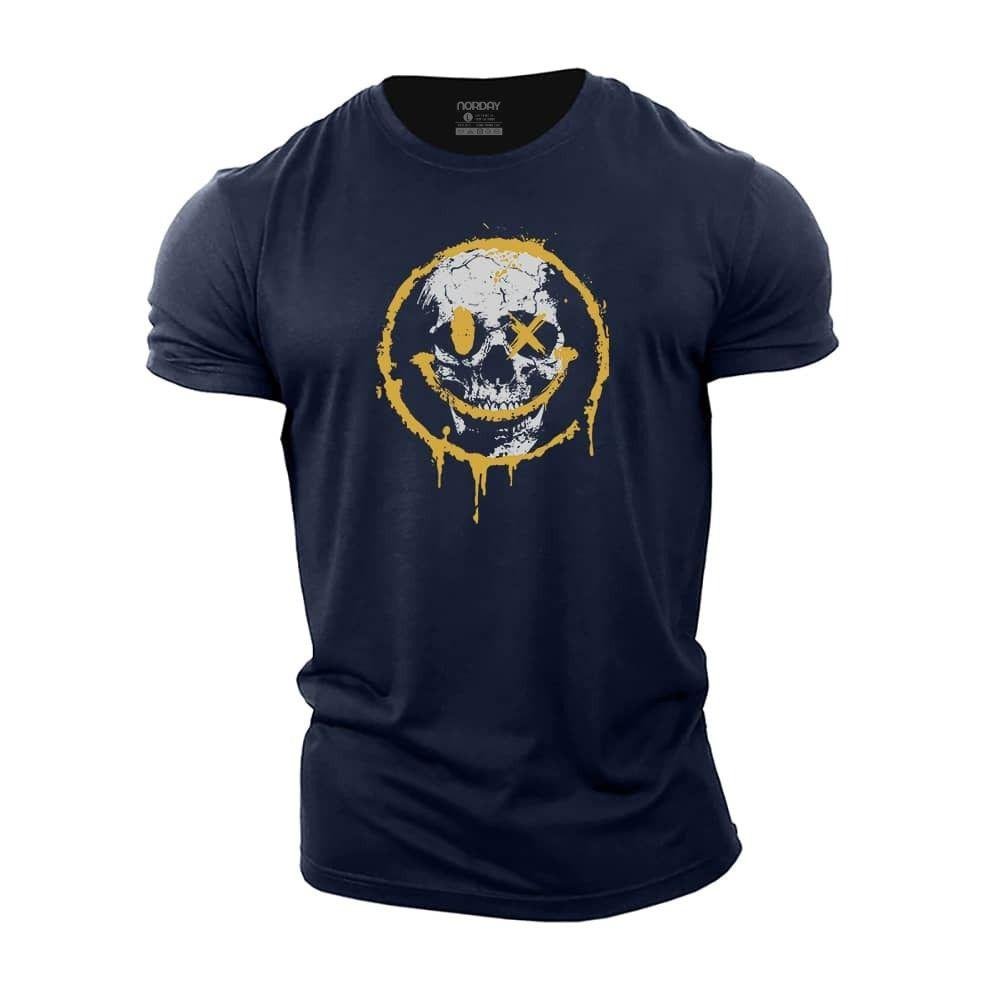 Smiley Skull T-skjorte - Norday SE