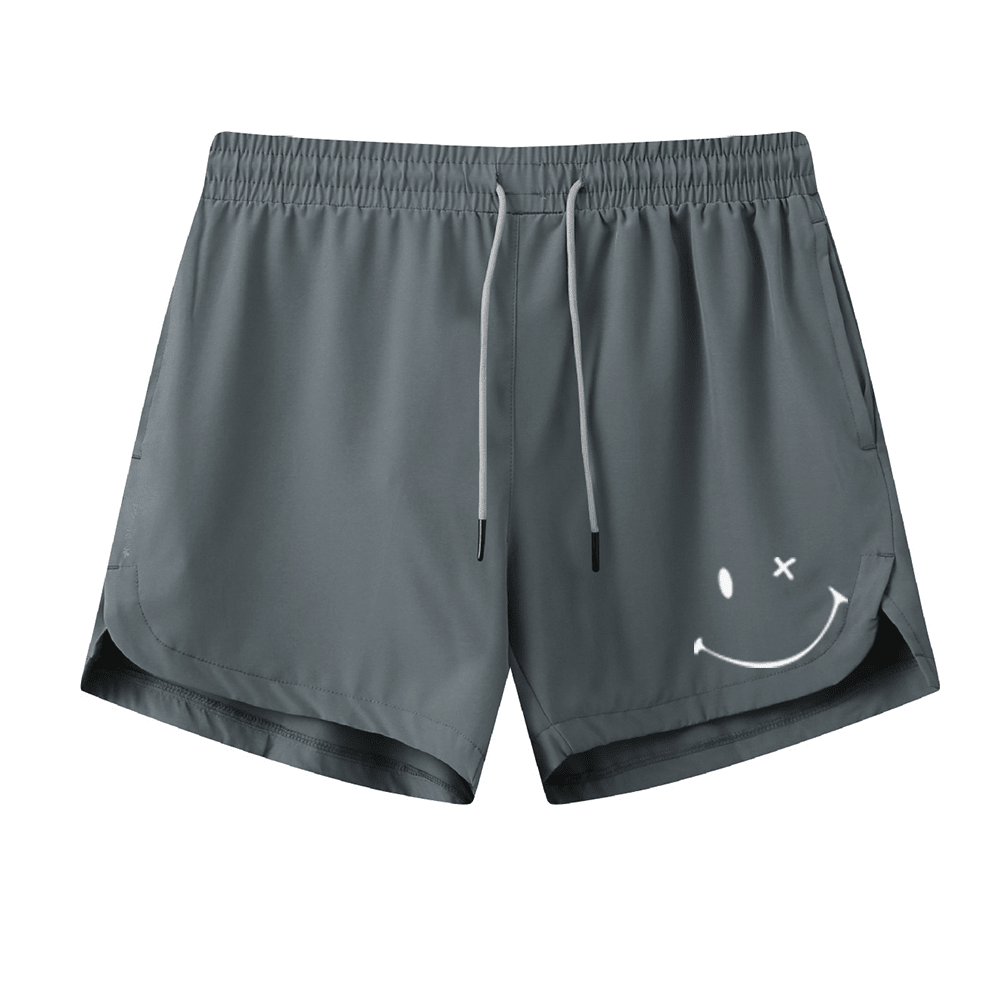 Smiling Face Athletic Quick - Dry Shorts - Norday SE