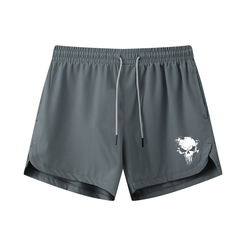 Splash Ink Skull Athletic Quick - Dry Shorts - Norday SE