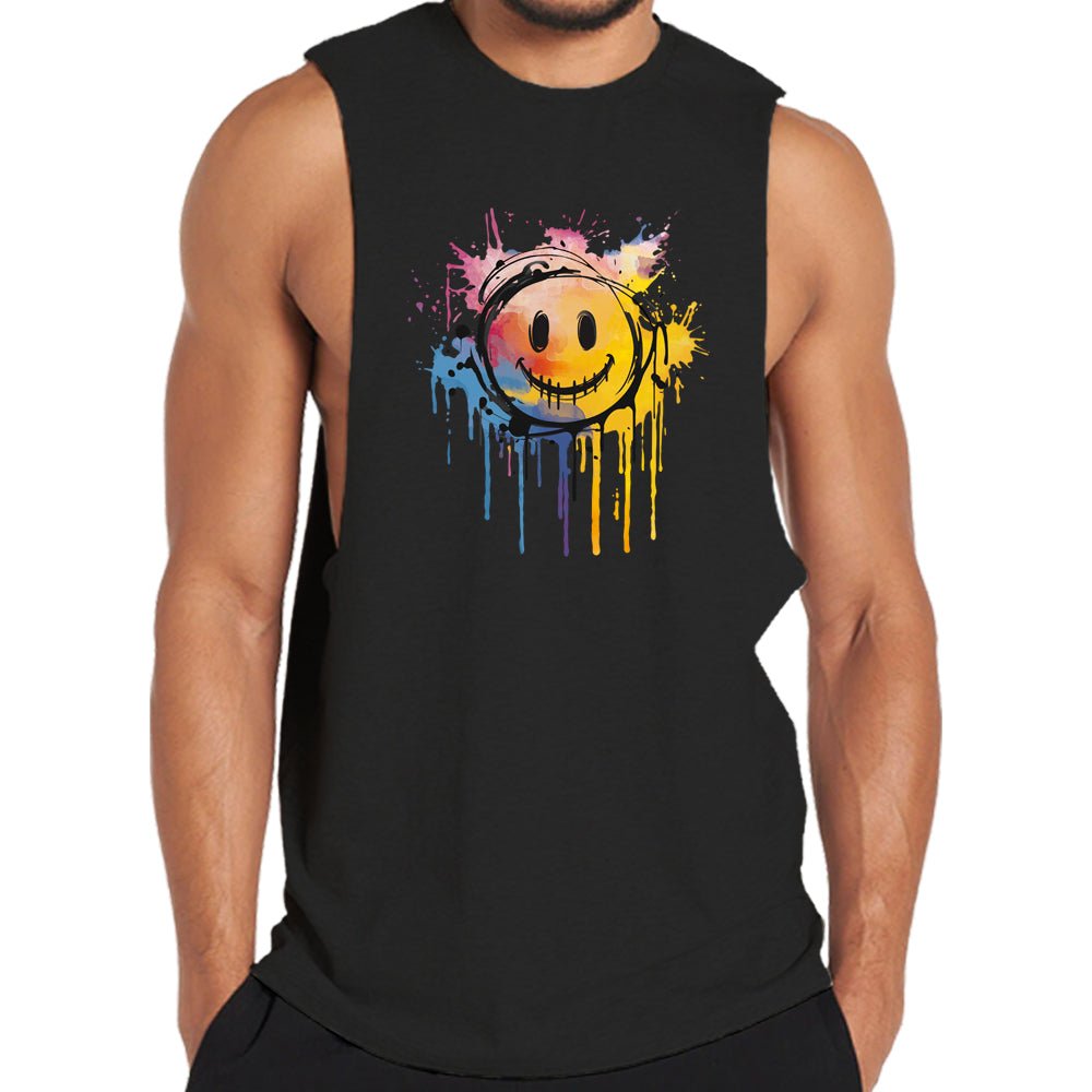 Splash Ink Smiley Tanktopp - Norday SE