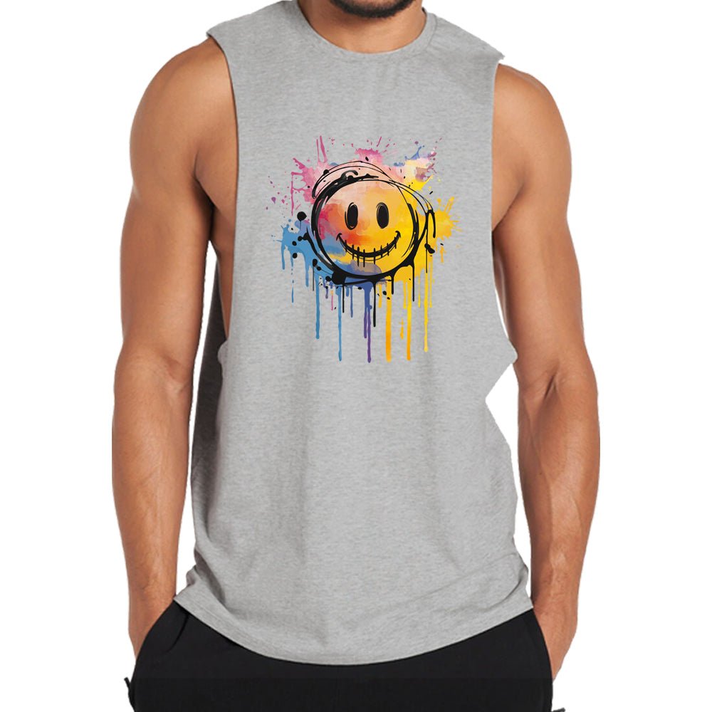 Splash Ink Smiley Tanktopp - Norday SE