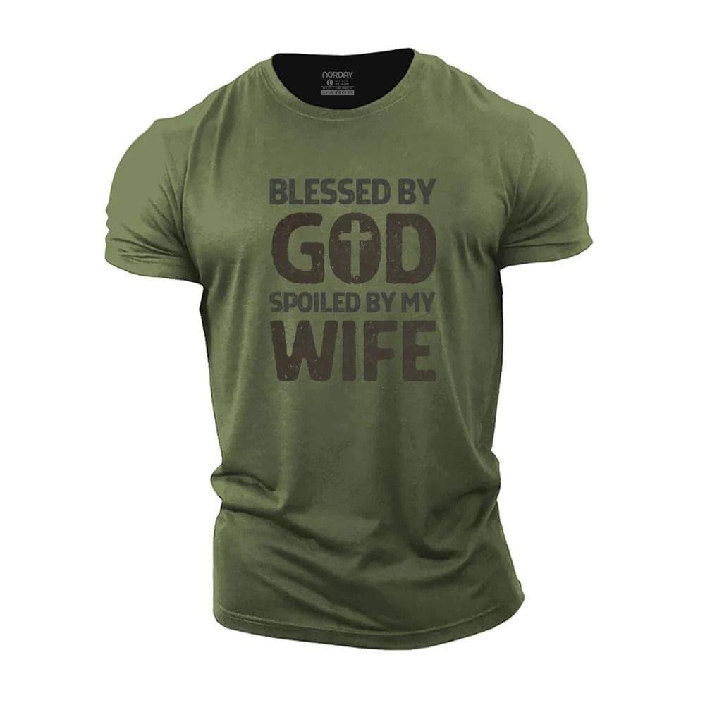Spoiled By Wife T-Shirt - Norday SE