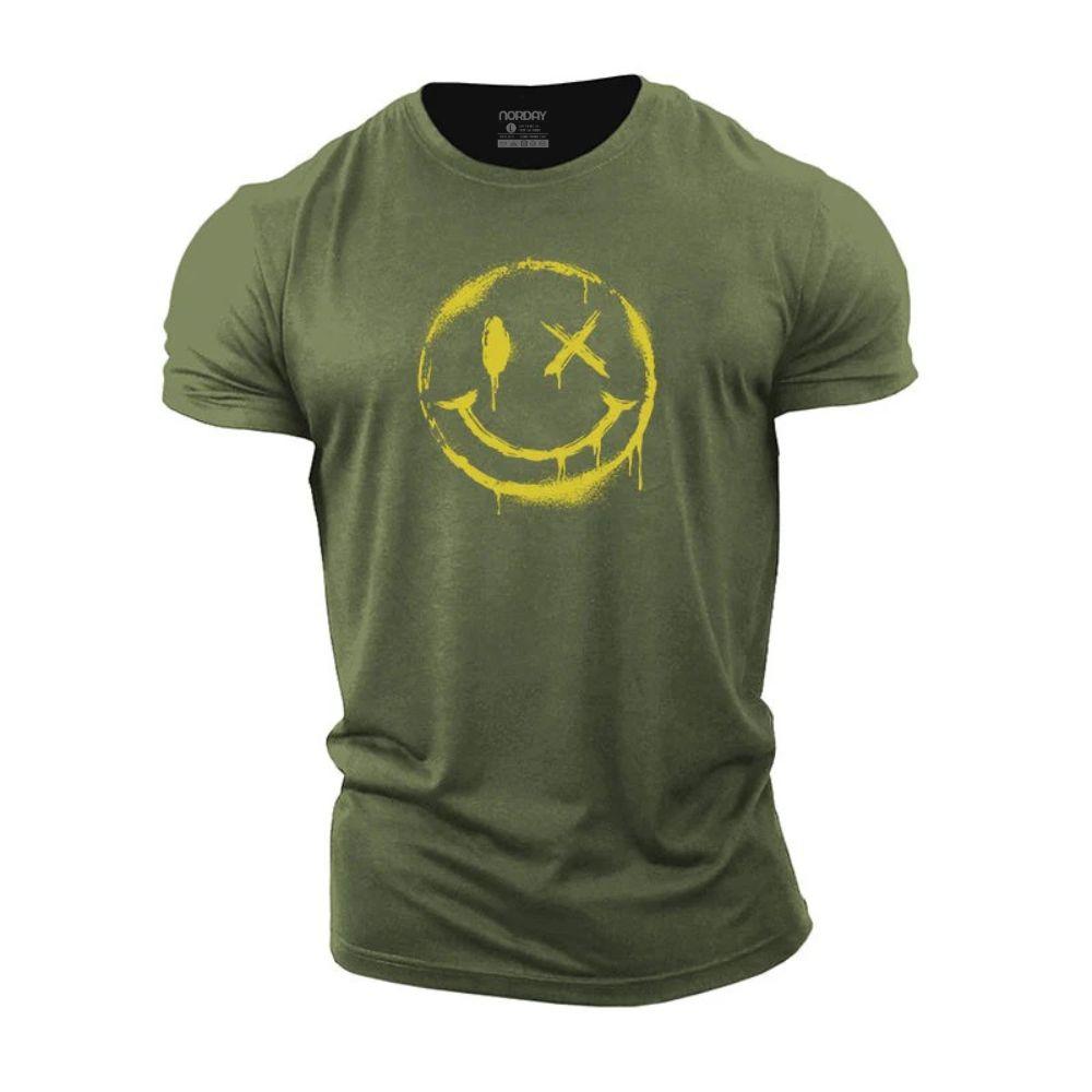 Spreitfarge Smiley T-skjorte - Norday SE