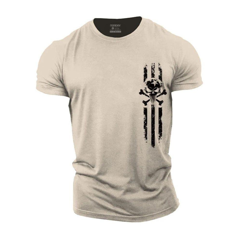 Star Skull Grafisk T-skjorte - Norday SE