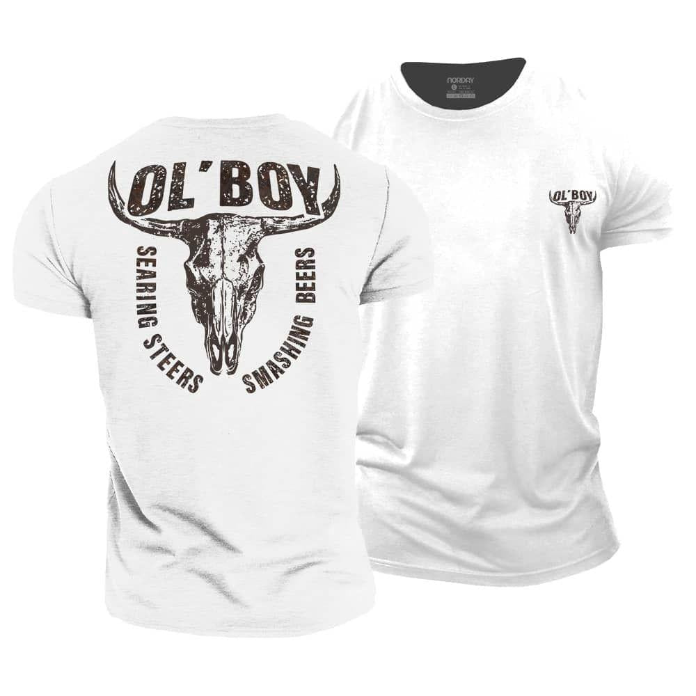 Steer Skull T-Shirt - Norday SE